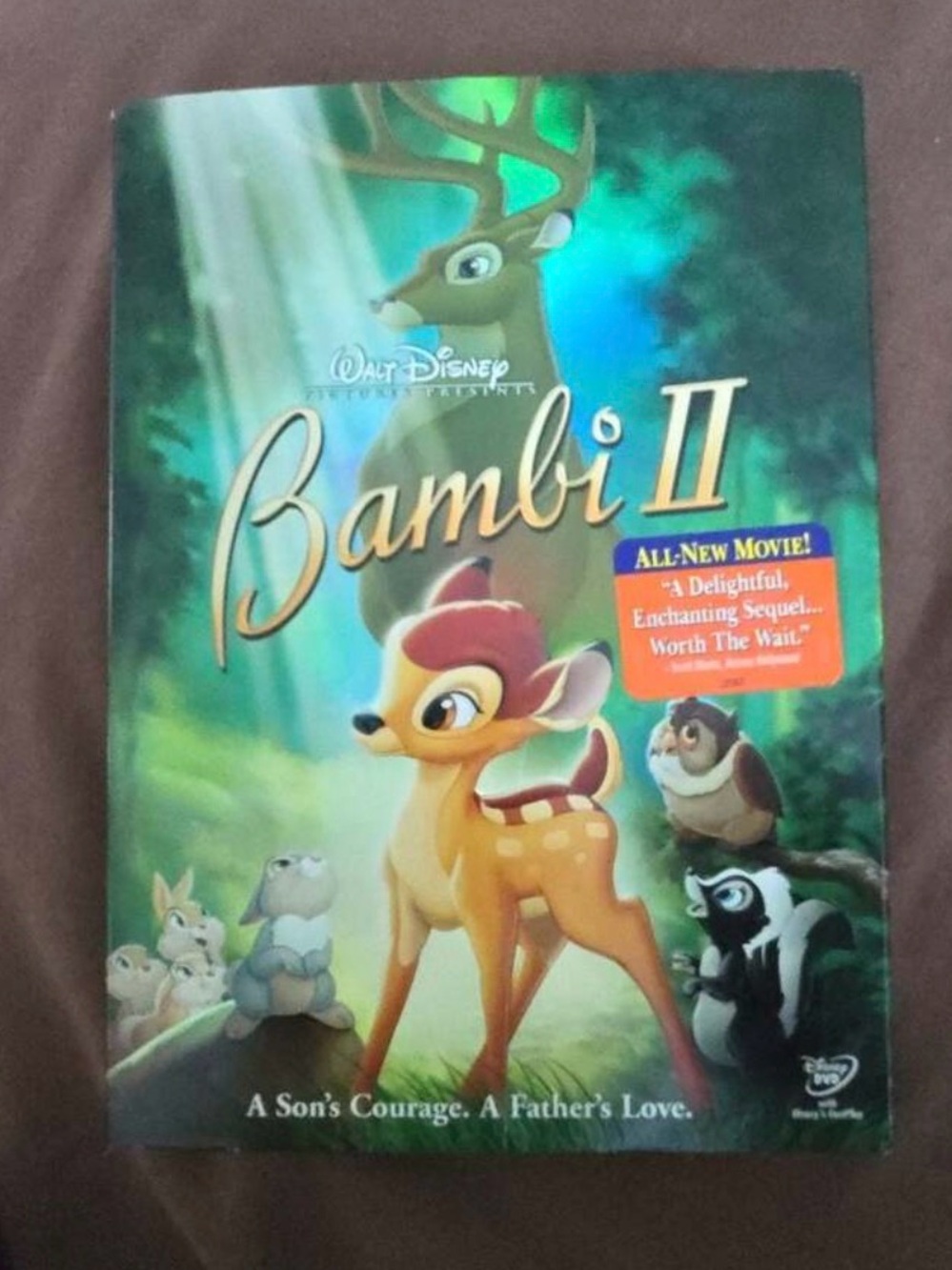 Bambi‎ II Walt Disney Pictures DVD with Slipcover